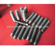 Threaded stud with reduced shaft (RD) for drawn arc stud wedling